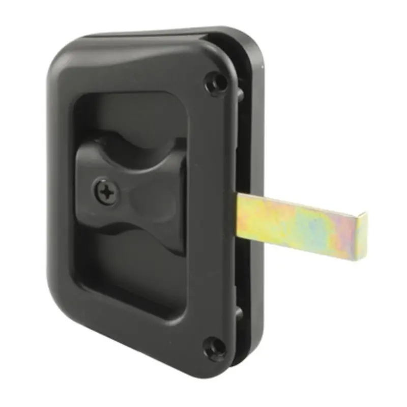 Mortise-Style Sliding Screen Door Latch And Pull – 3" Hole Spacing, Hat-Section Fit 1