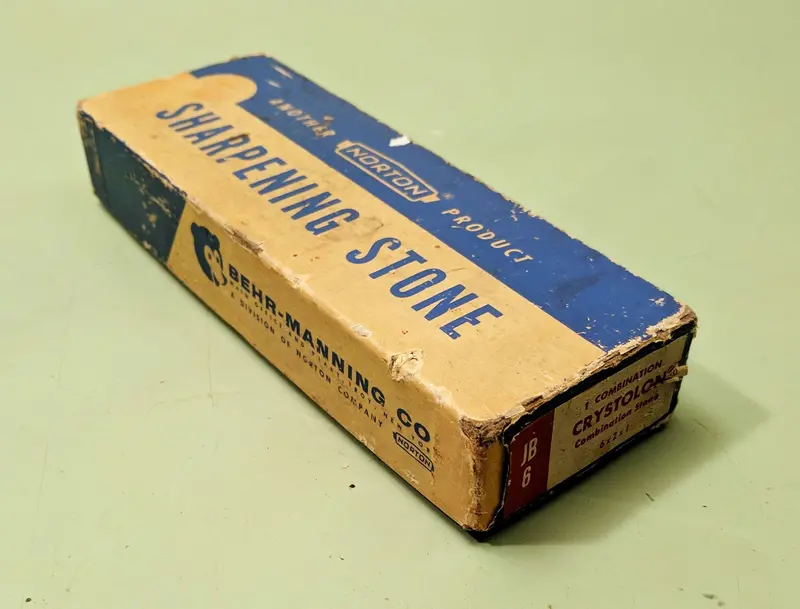 Norton Behr-Manning Jb-6 Crystolon Combination Sharpening Stone – Dual-Grit Benchstone 1