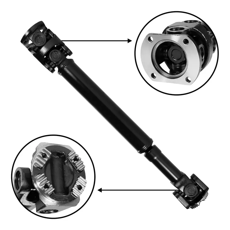 Oem Front Driveshaft Assembly – 14.04" Weld-To-Weld Length 1