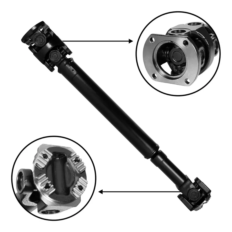 Oem Front Driveshaft Assembly – 29.125" Center-To-Center U-Joint Length 1