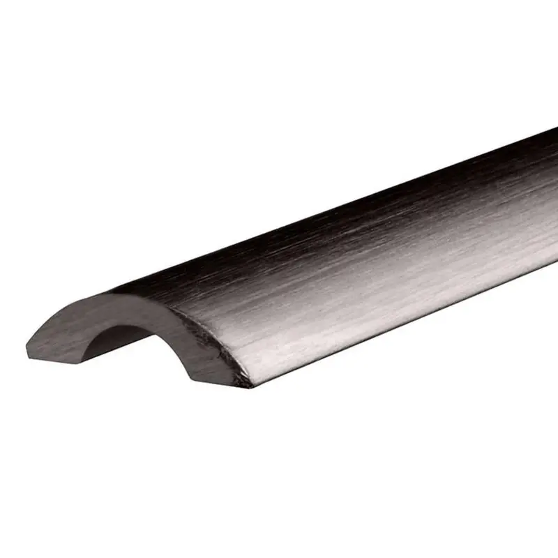Oil-Rubbed Bronze Half-Round Shower Door Threshold – 95" Low-Profile Water Retention Sill 1