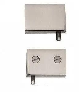 Polished Brushed Nickel Glass Door Pivot Hinge For Showcase And Cabinet Applications 1