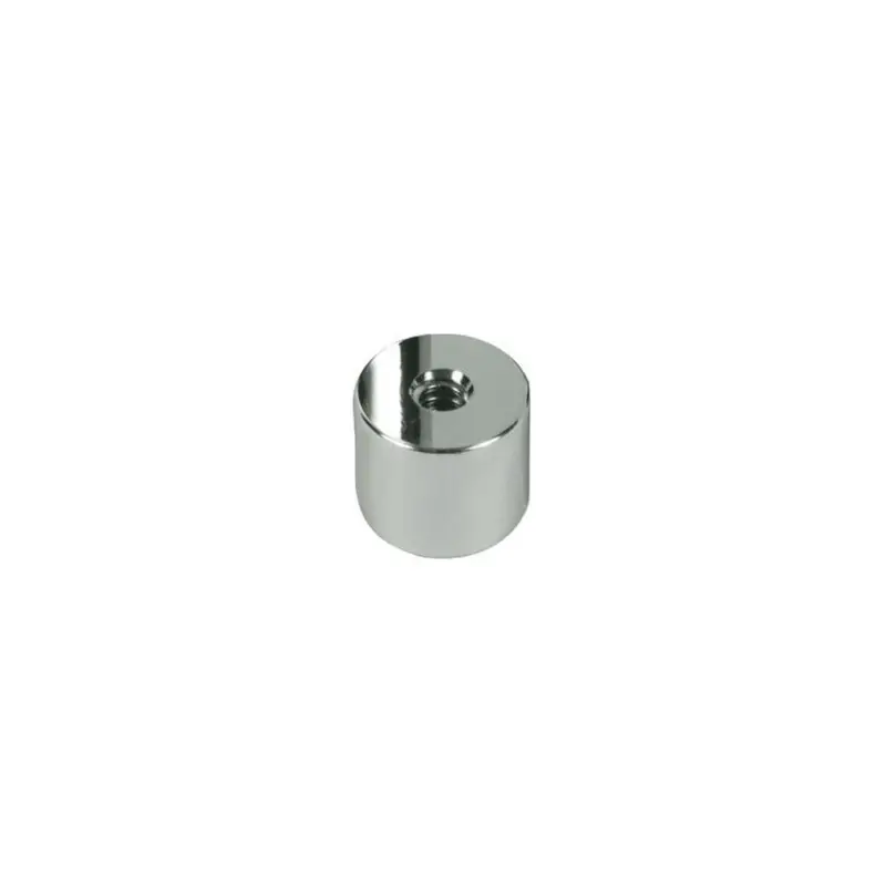 Polished Chrome Standoff Base – 3/4" Diameter, Includes 1/2" Mounting Hardware 1