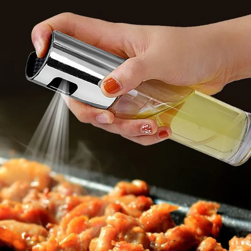 Precision Oil & Vinegar Spray Bottle – Healthy Cooking Dispenser For Grills & Kitchens 1