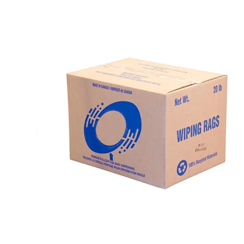 Professional-Grade Wiping Rags – 20 Lb Bulk Box 1