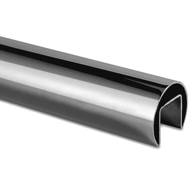 Q-Railing Round Cap Rail – 42.4Mm Diameter, 5-Meter Outdoor-Grade Length 1