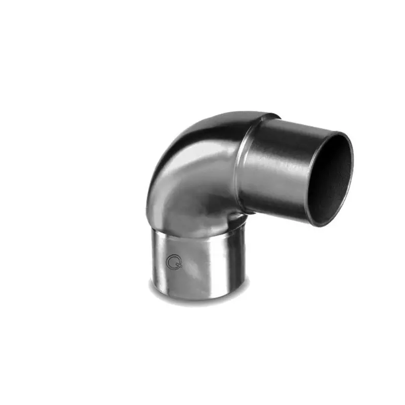 Q-Railing Rounded Corner Joint – 90° Connection For 1.5-Inch Round Handrails 1