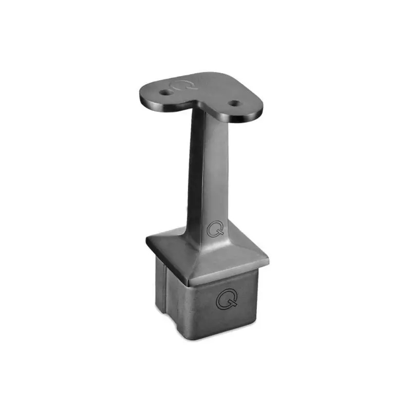 Q-Railing Square Line Top Post Bracket – Adjustable 0–70° Mount For Flat Surfaces 1