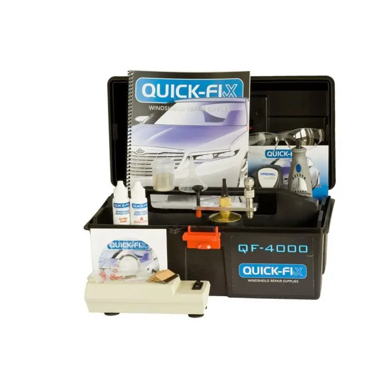 Quick-Fix Professional Windshield Crack Repair Kit – Complete Uv-Cure System For Auto Glass 1