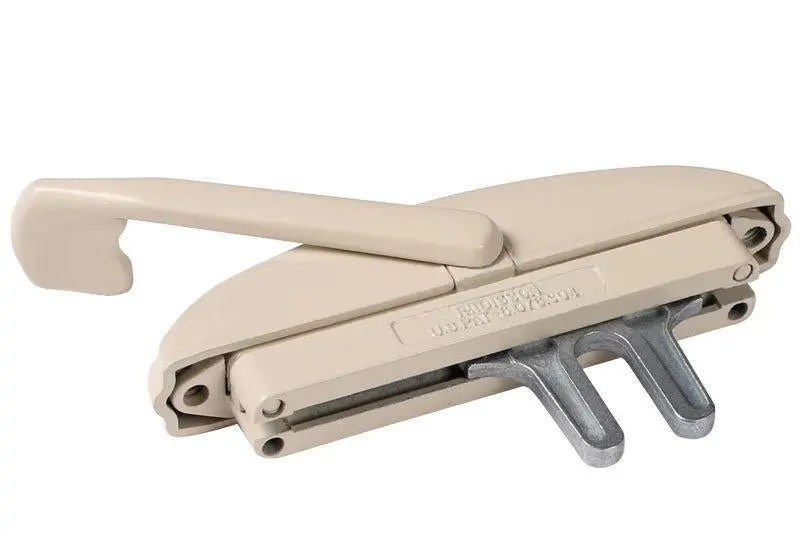Radisson Beige Tie Bar Lock – 4-1/16" Center-To-Center For Casement Windows 1