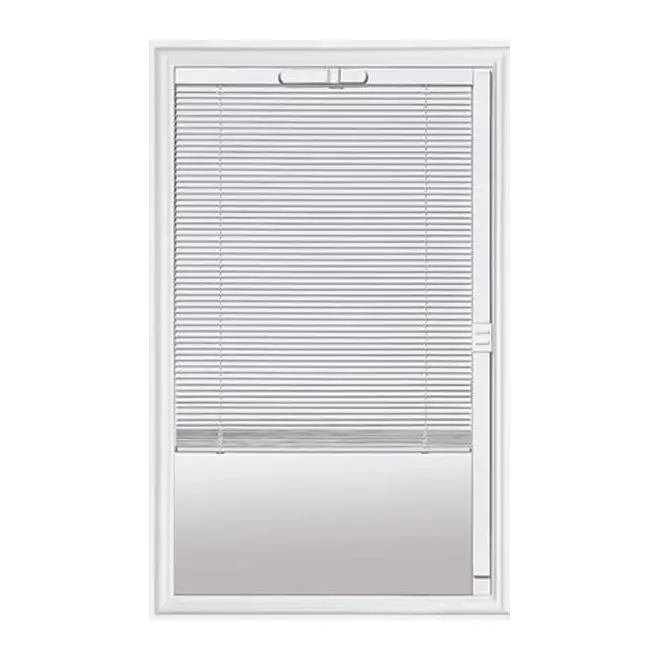 Residential Pvc Venting Door Insert With Blinds-In-Glass, Low-E Argon Fill (22" X 36") 1