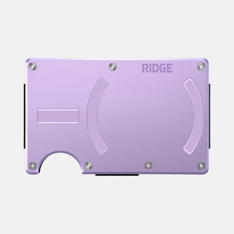 Ridge Magsafe-Compatible Wallet – Lavender Tone 1