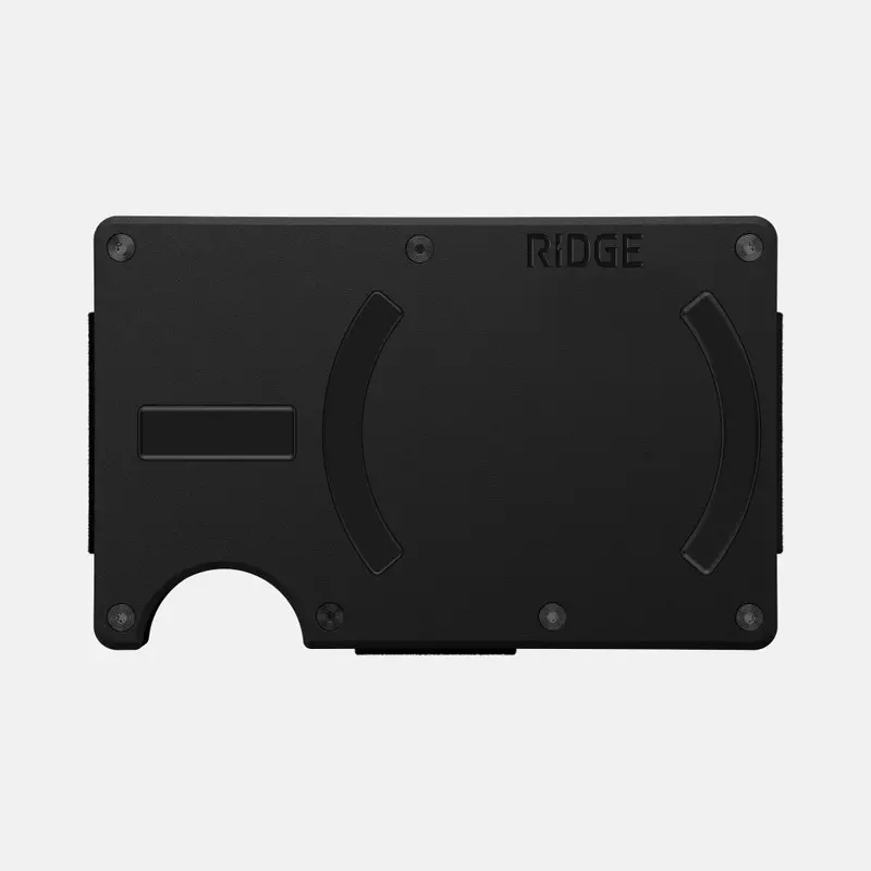 Ridge Magsafe Wallet – Matte Black 1