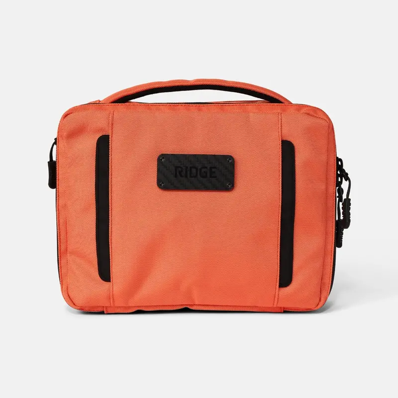 Ridge Toiletry Kit In Basecamp Orange 1
