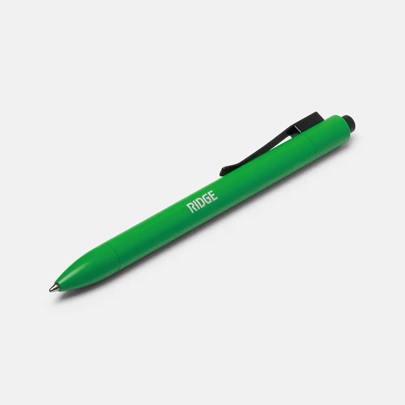 Ridge Voodoo Green Click Pen 1