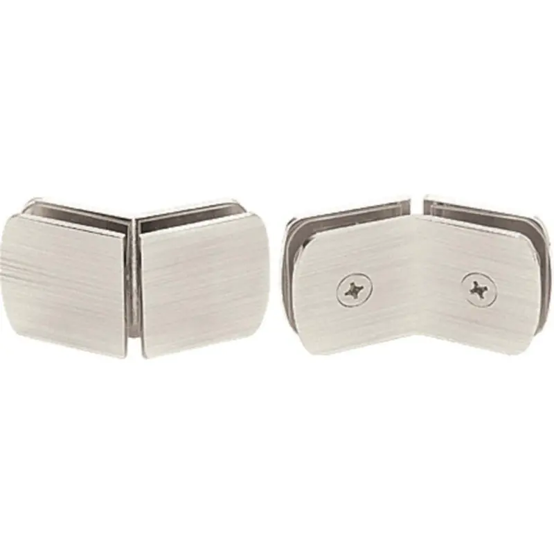 Roman-Inspired 135° Decorative Glass Clamp For Modern Bathrooms 1