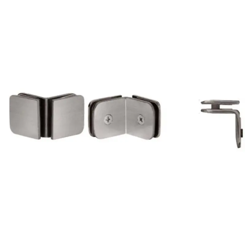 Roman Series 90° Glass-To-Glass Clamp For Shower Enclosures 1