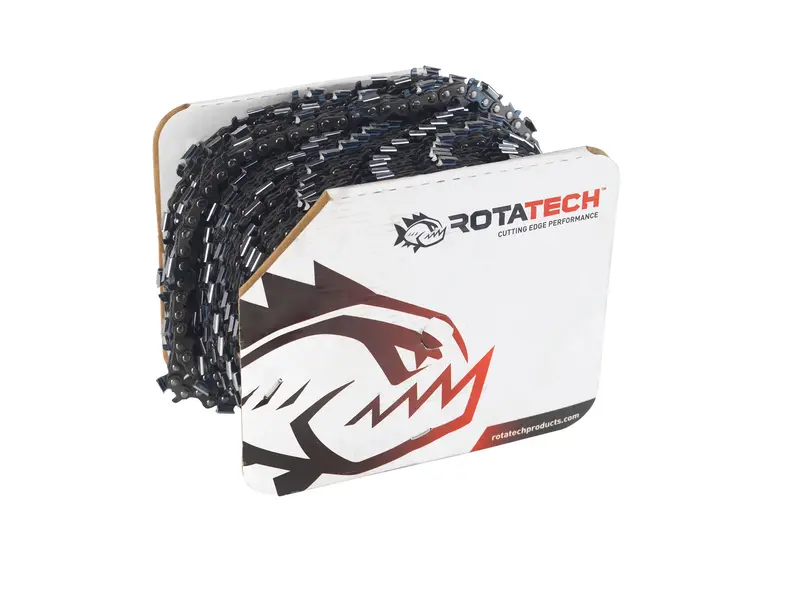 Rotatech .325" Full-Chisel Chainsaw Chain – 1.5Mm (.058") Gauge, 100-Foot Reel 1