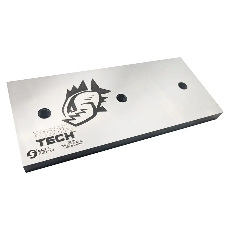 Rotatech Replacement Anvil Compatible With Bearcat 9-Inch Chipper 1