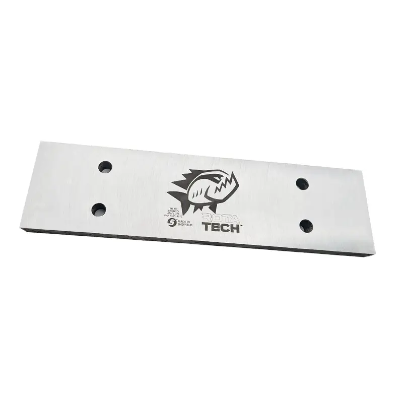 Rotatech Replacement Anvil For Exenco 375 Wood Chipper 1