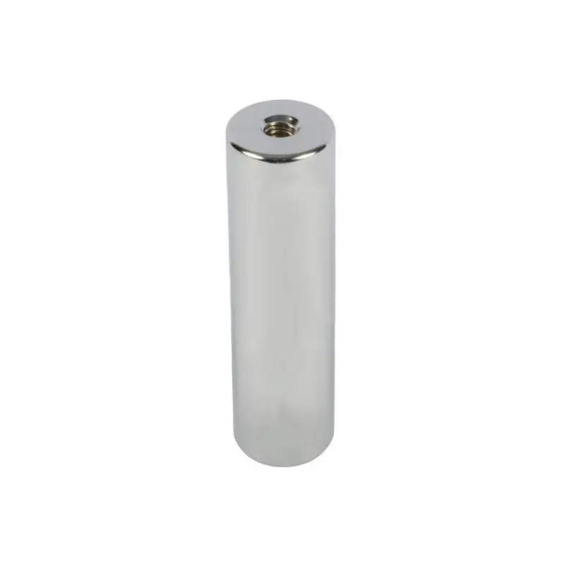 Satin Chrome Standoff Base – 3/4" Diameter, 6" Height 1