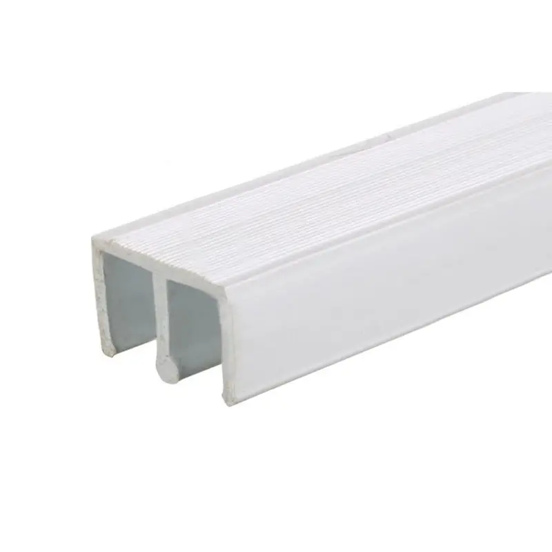 Showcase Upper Track For Sliding Glass Or Wood Panels – Designed For 1/4-Inch Thick Material 1