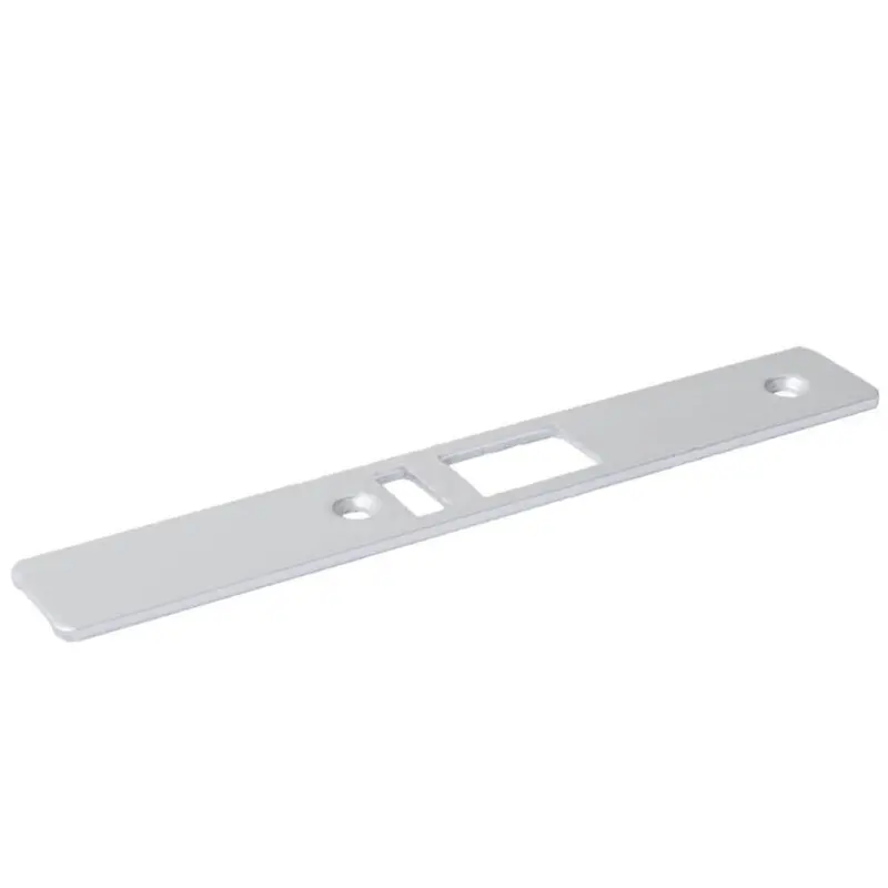 Sleek Aluminum Flush Face Plate For Commercial Door Lock Integration 1