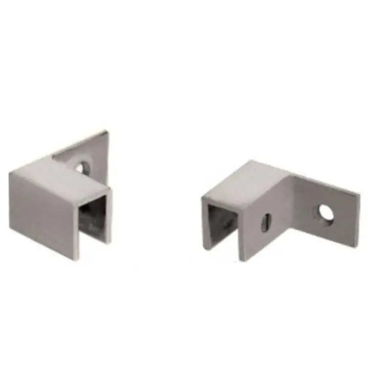 Sleeve-Over Wall Mount Glass Clamp For Concealed Installation 1