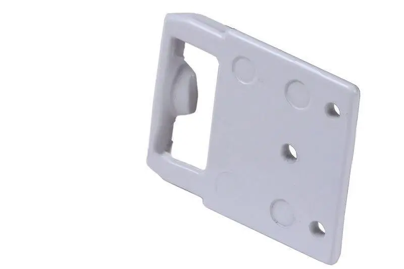 Sliding Window Lock Keeper – White Face-Mount Catch For Secure Closure 1
