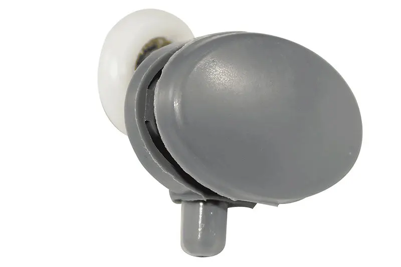 Talen Neo-Round Shower Door Bottom Roller – Gray Replacement Assembly 1