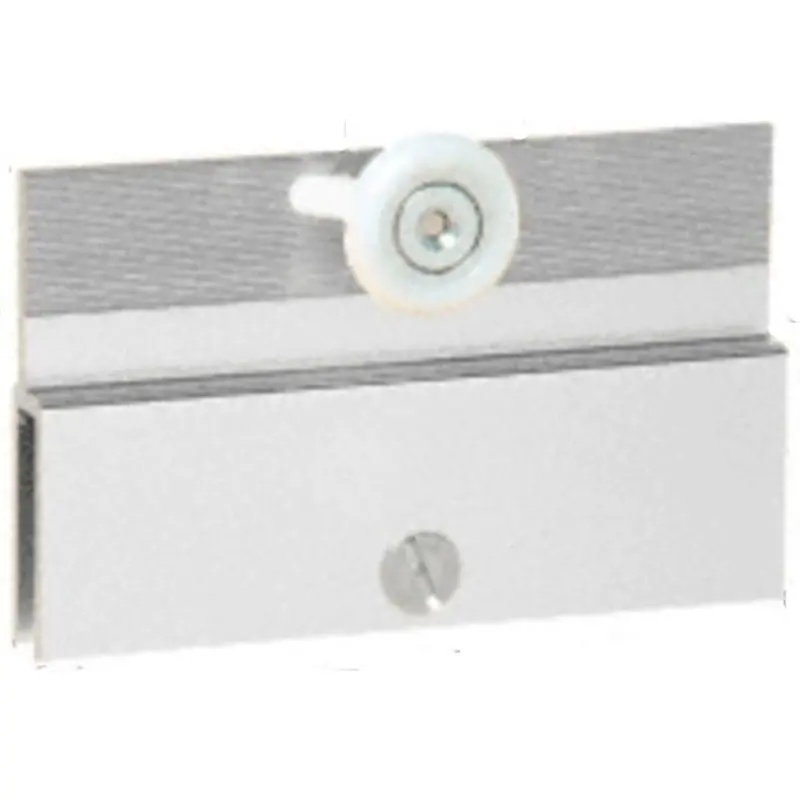 Top-Mount Hanger Bracket For 1/4" Shower Glass – Compatible With Cottage Series Sliding Doors 1