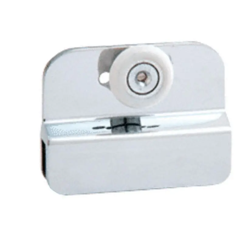 Top-Mount Outside Hanger Bracket With Integrated Roller For Shower Doors 1