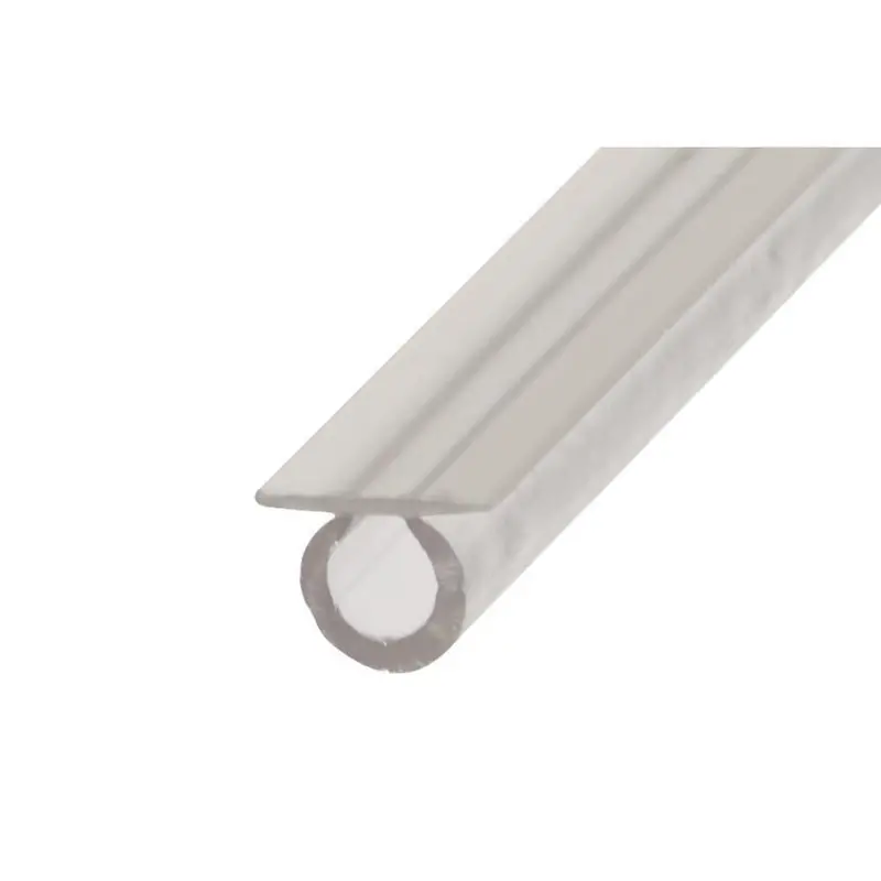 Translucent Vinyl Bulb Weatherstrip – 5/32" Gap Fill, Self-Adhesive Backing 1