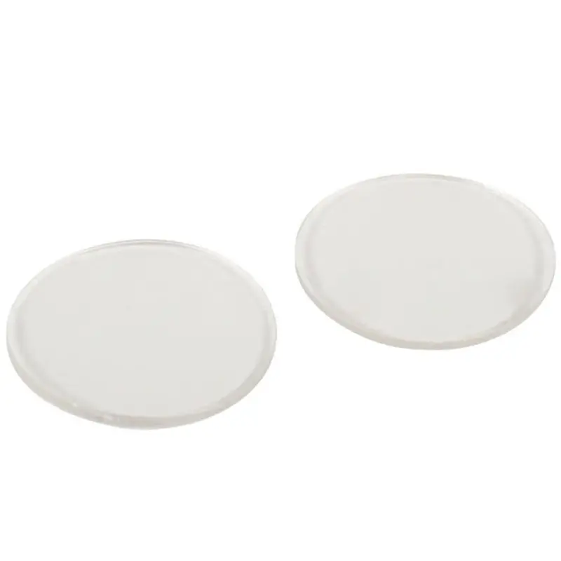 Transparent Desk Mount Buttons – Low-Profile Clear Fasteners 1