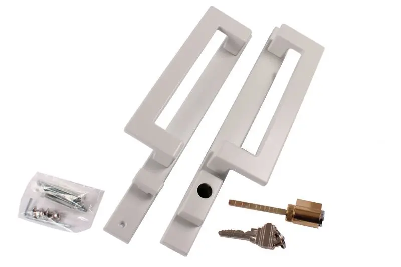 Truth Contemporary Active Handle Set – White Keyed Pd Trim 1