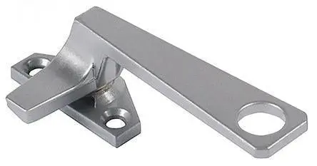 Truth Silver Right-Hand Offset Base Cam Handle For Casement And Awning Windows 1