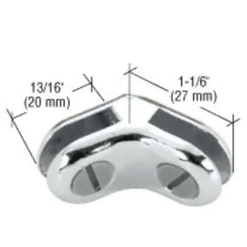 Two-Way 120-Degree Display Connector – Aluminum Angle Joint For Modular Displays 1