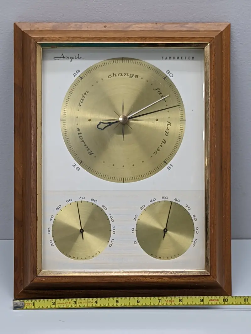 Vintage Airguide Weather Station From 1968 – Chicago-Made Analog Instrument 1