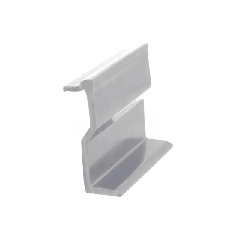 White Fixed Panel Holder For Sliding Glass Doors – 2.375-Inch Height Support Bracket 1
