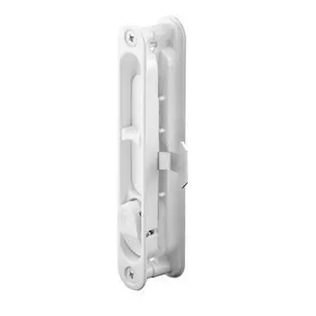 White Patio Screen Door Latch & Pull – 2-5/8" Mounting Hole Spacing 1