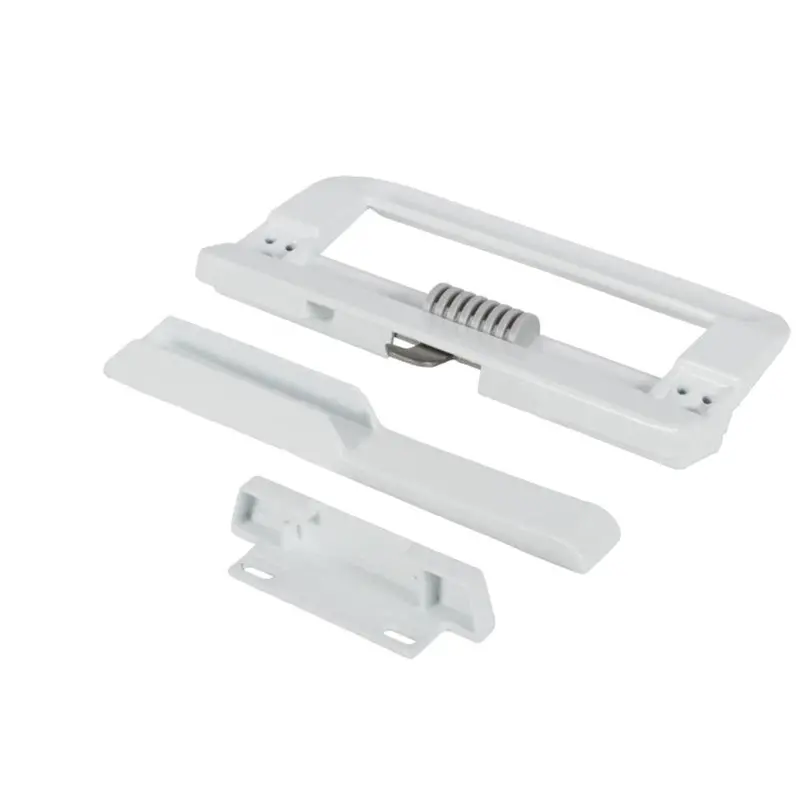 White Right-Hand Surface-Mount Hook Handle For Stanley Sliding Patio Doors (6.5625") 1