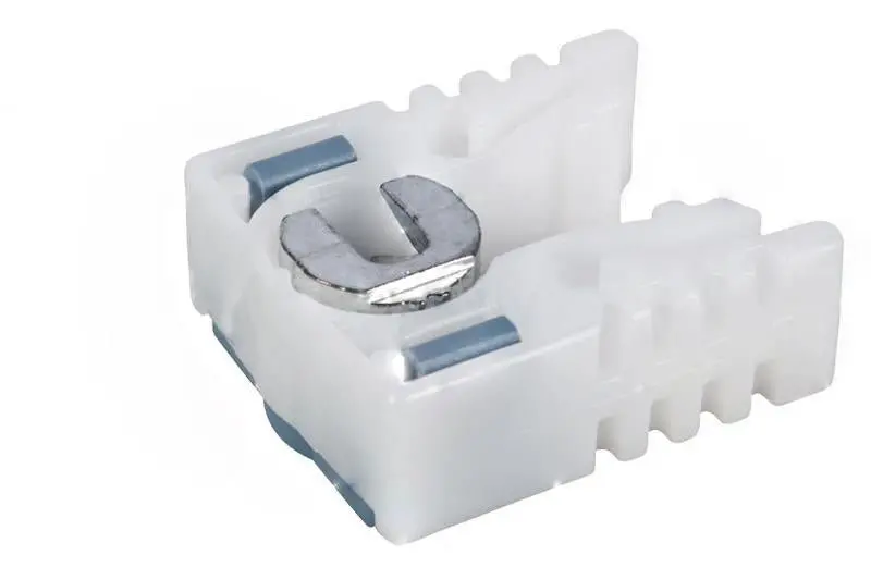 White Sash Balance Brake Shoe For Sliding Windows 1