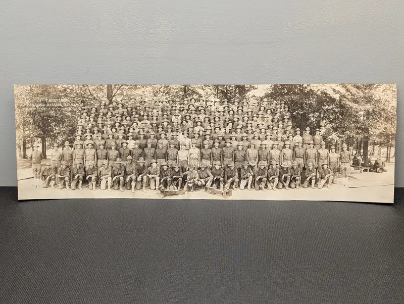 Wwi Group Portrait: Company I, 21St Engineers At Fort Harrison, Indiana — August 1918 1