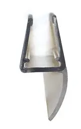 Y-Jamb Seal With Flexible Leg For 6Mm & 8Mm Shower Glass 1