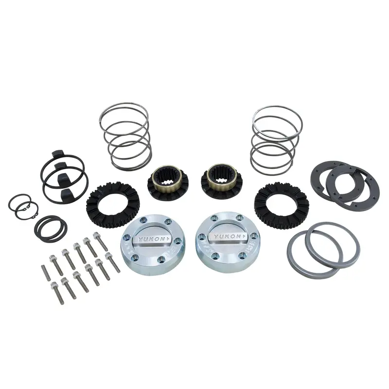 Yukon Hardcore Dana 44 Locking Hub Kit – Compatible With Gm And Ford ½- And ¾-Ton Trucks, 19-Spline 1