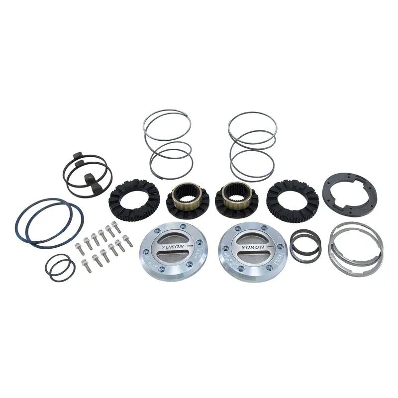 Yukon Hardcore Dana 60 Locking Hub Kit – 1994–1999 Dodge Front Axle With Spin-Free System 1