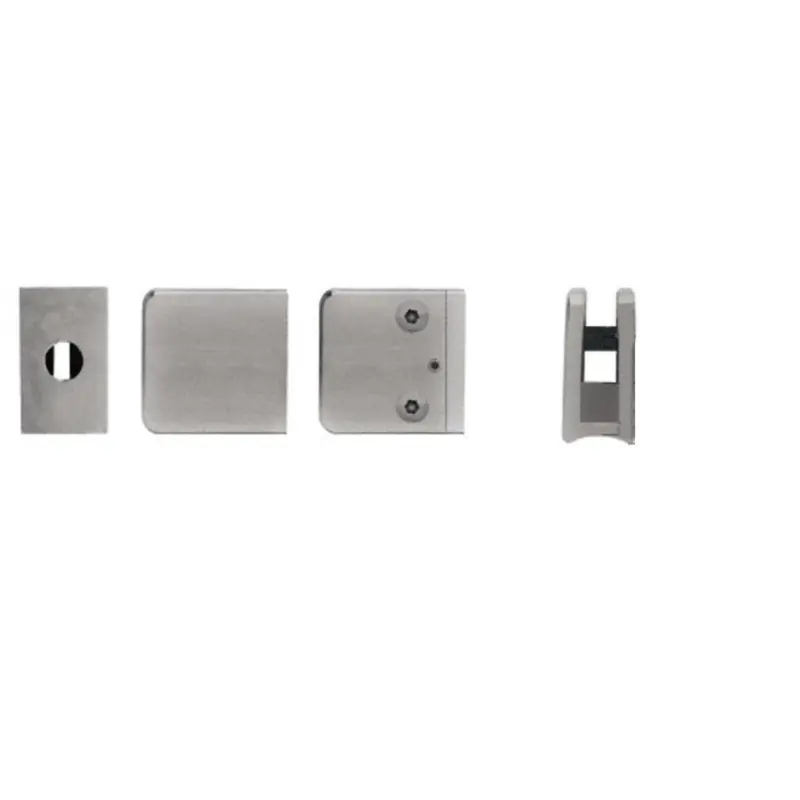 Z-Series Heavy-Duty Square Clamp For 3/8" Glass Panels 1
