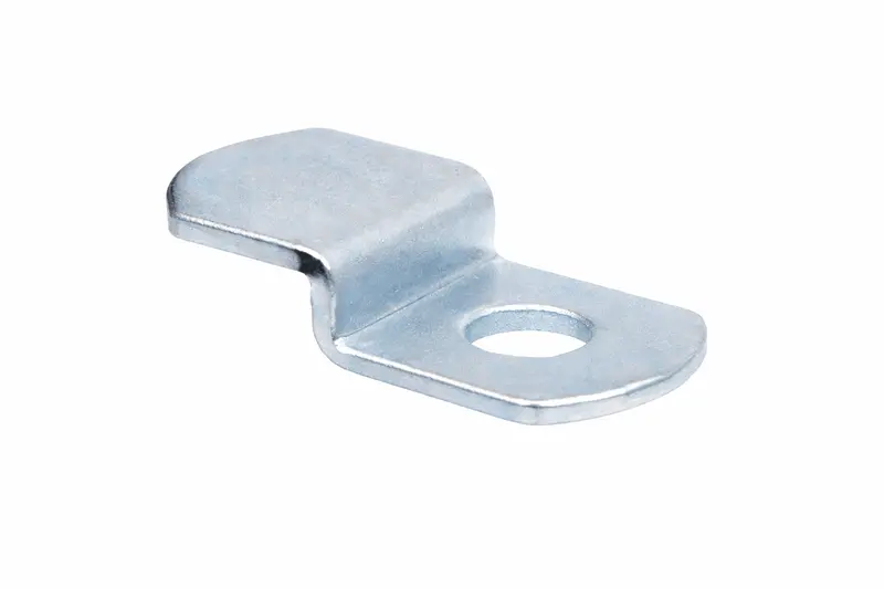 Zinc-Plated Offset Mirror Clip – Supports 1/8" Glass Thickness 1