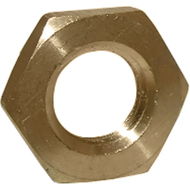 Lasco 1/8" Fpt Brass Lock Nut For Plumbing & Hvac Applications 1