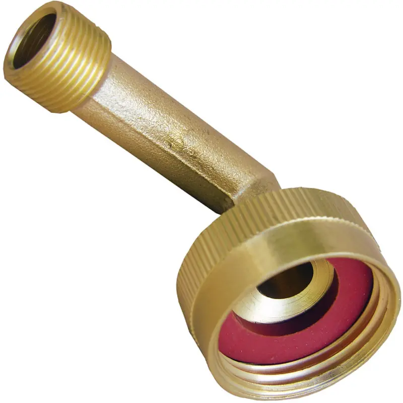 Lasco Brass Compression Elbow Fitting – 3/4" Fht Swivel To 3/8" C, 90° Angle, 1/4 Bend 1